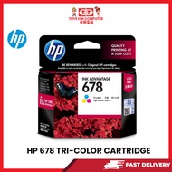HP 678 COLOR INK (DELIVER BY MELAKA)