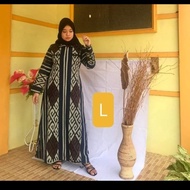 gamis full tenun etnik toraja