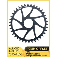 PASS QUEST Chainring For RACE FACE Crankset (0mm offset ) Oval Narrow Wide Chainring