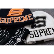 [MEZAME] 16FW Supreme X New Era Big S Beanie 大S LOGO毛帽 (3色・海外代購)