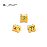 MJ Jewellery 3D 999.9/24K Pure Gold Da San Yuan Charm B811