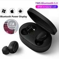 A6S Mini TWS Wireless Earphone HiFi Bluetooth 5.0 Voice Control Waterproof Sport Headset Stereo In-Ear Headphones Gaming Earbuds for Android/ISO Huawei Samsung Vivo XiaoMi OPPO