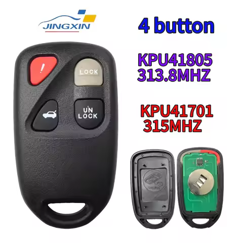 Jingxin 313.8MHz/315MHZ FCC ID: KPU41805/KPU41701 Remote Key Fob for Mazda RX-8 2004 2005 2006 2007
