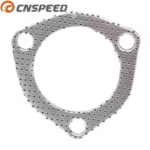 CNSPEED 1pc Exhaust Pipe Gasket 2.5inch 63mm To Muffler Gasket Exhaust Gasket YC101115