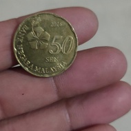 koin kuno 50 sen malaysia