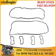 Engine Valve Cover Gasket Set Fit 4.4 L For BMW 5 M6 X5 M X6 B6 B7 F85 F86 N63 N63B44 S63 S63B44B 4.