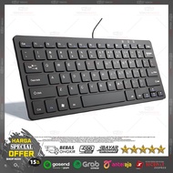 USB Wired Keyboard K1000 78Key Black Mini Slim Laptop Computer Keyboard !!