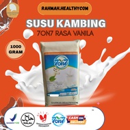 GOAT MILK 7on7 VANILLA FLAVOR 1KG/ 1000GR BPOM Seven on Seven
