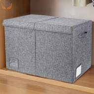 Toy Storage Box 80 L Foldable Toy Storage Chest Bin with Lid Large Capacity Toy Storage Organizer  S