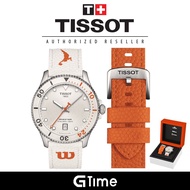 [Official Warranty] Tissot T120.410.17.011.00 Man's Unisex 40mm Seastar Wilson WNBA Special Edition 