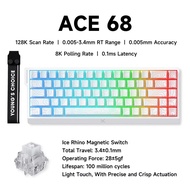 MCHOSE ACE68 Magnetic Keyboard Wired Mechanical ACE60 Pro for Gaming 0.01mm RapidTrigg 8000Hz SOCD/R