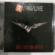 DEWA - atas nama cinta 2 cd audio. ahmad band andra & the backbone the rock triad kla project. silak