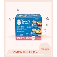 BB King Kong Gerber Teethers/ Teether Snack Variety Pack 36 (2-Packs) 142g Makanan Bayi 7 months+/