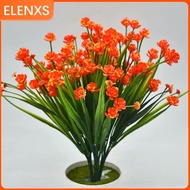 Artificial Plastic Flower Leaves 7 Branches Lifelike Bonsai Home Decoration Photo Props by Jooan