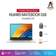 [HUAWEI MY] -  HUAWEI MateBook D16 13th Gen Intel® Iris® Xe Graphics i9 16GB+1TB - ORIGINAL HUAWEI M