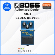 Boss BD-2 Blues Driver Guitar Effect Pedal (BD2)