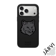 CASETiFY |Classic Fox Logo Case-Black [Maison Kitsune] For iPhone Samsung Authentic