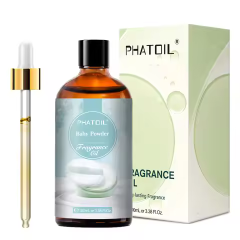 PHATOIL 100ml Fragrance Oil Baby Powder Sea Breeze Bubble Gum Vanilla Amber Japanese Magnolia Aromat