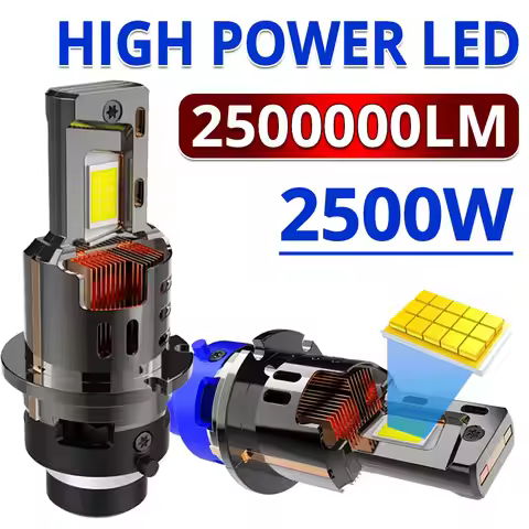 D2S D4S 2500W LED Car Headlight bulb HID D2R Canbus D4R Xenon Bulb Turbo Car Lamp Motorcycle Light P