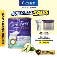 Grosure SR Plus Susu Kencing Manis/Susu Peria Katak - Vanila (800g)