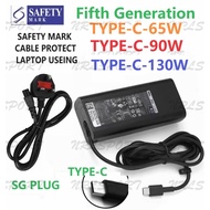 LOCAL SELLER Original DELL 65W 20V 3.25A Type C AC Power Adapter For DELL Laptop Charger DELL 90W