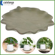 🌱 Ceramic Lotus Leaf Plant Saucer Bonsai Tray Plant Pot Saucer Drip Plate