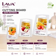 LAVA Cutting Board HDPE, Assorted