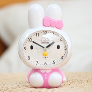 Alarm Clock Students Use Cute Multifunctional Creative Mute Luminous Lazy Bedside Cartoon Speaking C