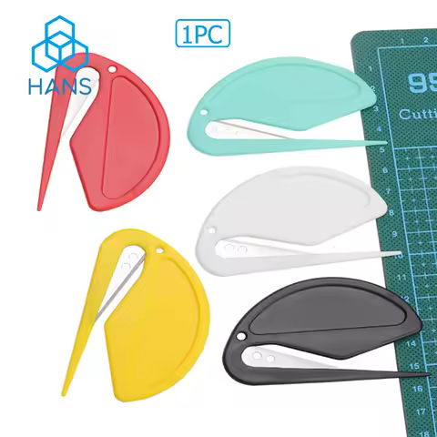 1 Piece Letter Opener Envelope Mail Slitter With Razor Wrapping Cutter Box Opener Safe Mail Opener F