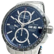 Maurice Lacroix Pontos PT6038 Men's Chronograph Skeleton Watch, Stainless Steel, Automatic, Blue Dia