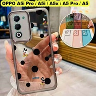 Casing OPPO A5i Pro A5x A5 Pro 5G Casing Soft Shockproof Clear Luxury Back Cover