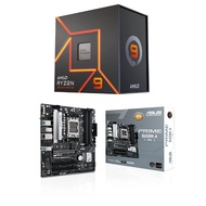 Ryzen™ 9 7950X 16-Core, 32-Thread Unlocked Desktop Processor & ASUS Prime B650M-A-CSM Micro-ATX Comm