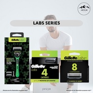 GILLETTE LABS RAZOR // BLADES REFILLS - 4S & 8S