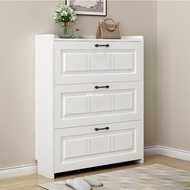[48H Shipping] Shoe Cabinet17cm Narrow Doorway Flip Modern Simple Entryway Cabinet Economical Shoe R