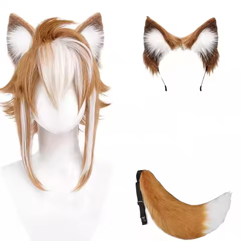 Synthetic Anime Cosplay Wig Gorou Arataki Itto Shikanoin Heiz Columbina Halloween Cosplay Wigs with 