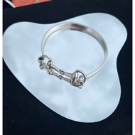 Horse Gold Bracelet Silver Jewelry 925