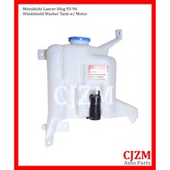 Mitsubishi Lancer Itlog Windshield Washer Tank reservoir w/ Motor Wiper