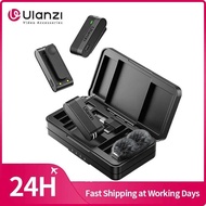 Promotion Ulanzi A100 Wireless Microphone Lavalier MIC for iPhone 16 15 Pro（Max） Camera Sound Record