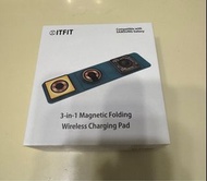 Itfit 3-in-1 磁吸式折疊無線充電板