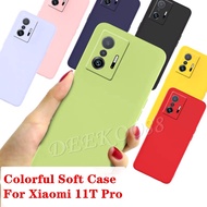 Handphone Casing Xiaomi Mi 11T / Mi 11T Pro / Mi 10T / Mi 10T Pro 5G New Case Skin Feel TPU Softcase Simple Color TPU Silicone Phone Cover for Mi11T Pro