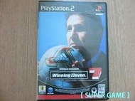 【 SUPER GAME 】PS2(日版)二手原版遊戲~實況足球7
