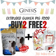 Buy 2 Genesis Guinea Pig & Free Dried Apple 30g & Dried Carrot 50g