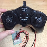 [RUBYRC] 2.4g 6-channel transceiver circuit with 3 4.5V - 6V power motors at RUBYRC