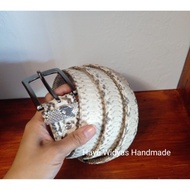 Dijual Ikat Pinggang Python Hayu Widyas Handmade Murah