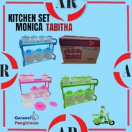 SPICE BOX TABITA SPICE SET KITCHEN SPICE RACK/ MONICA/