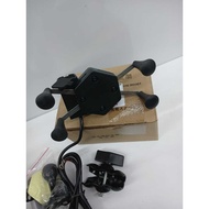 Universal Bracket + Usb charging motorcycle