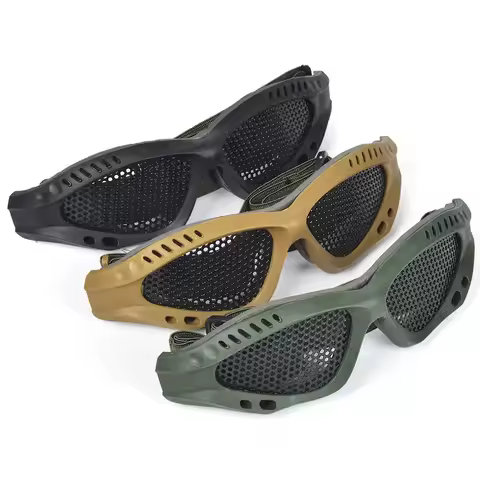 Outdoor goggles Mesh Safety Goggles Anti Strong Light Glasses Protection Safety Hiking Glasses Garde