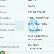 Smart Web Camera AWC11 Acome Black terMurah se Tokopedia