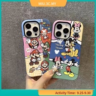 Mickey Minnie Mario, iPhone Phone Case, Compatible: iPhone11 12 13 14pro Phone Case Film Phone Case 