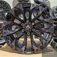 [4x4] Raxer Volcano V62 Sport Rim [Gloss Black] 18x9.5JJ ET5 (6x139.7)